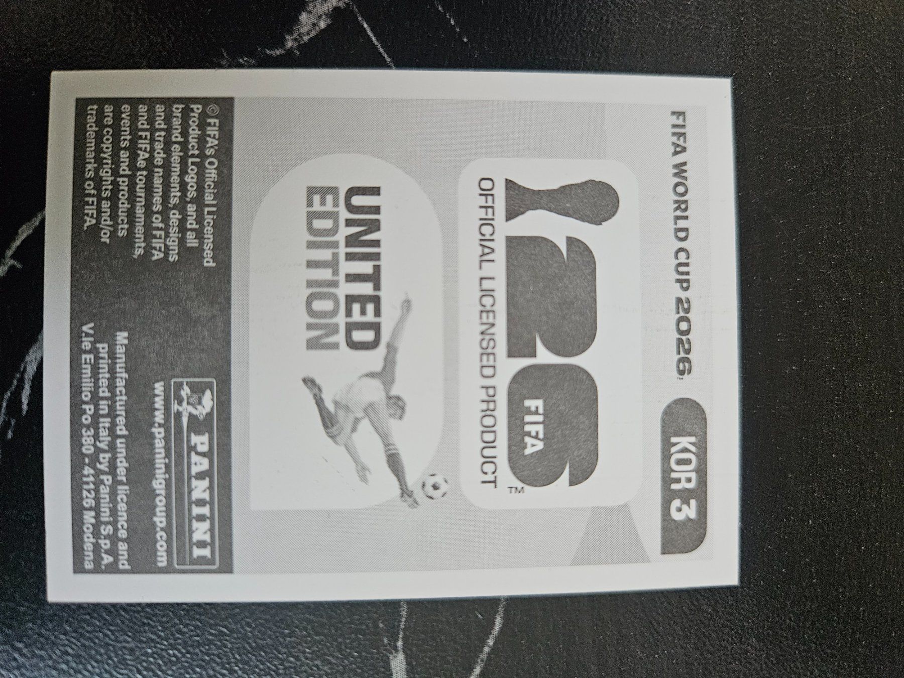 Panini Carte collezionabili: KOR3 – Usato da Würenlingen venduto da Dinli 1