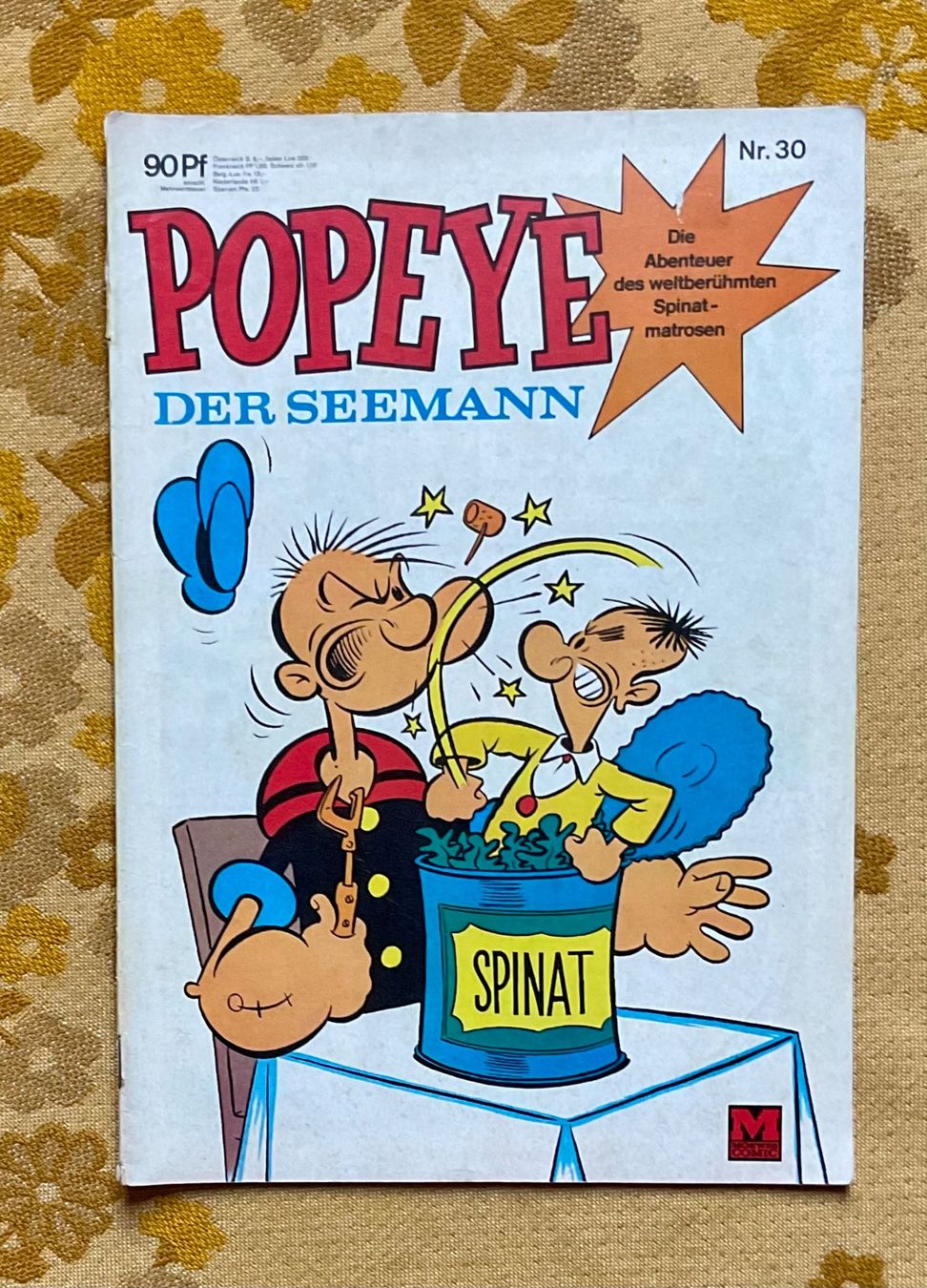 Comics: Popeye der Seemann Heft Nr 30 von 1969 – Gebraucht aus Endingen von nathan05