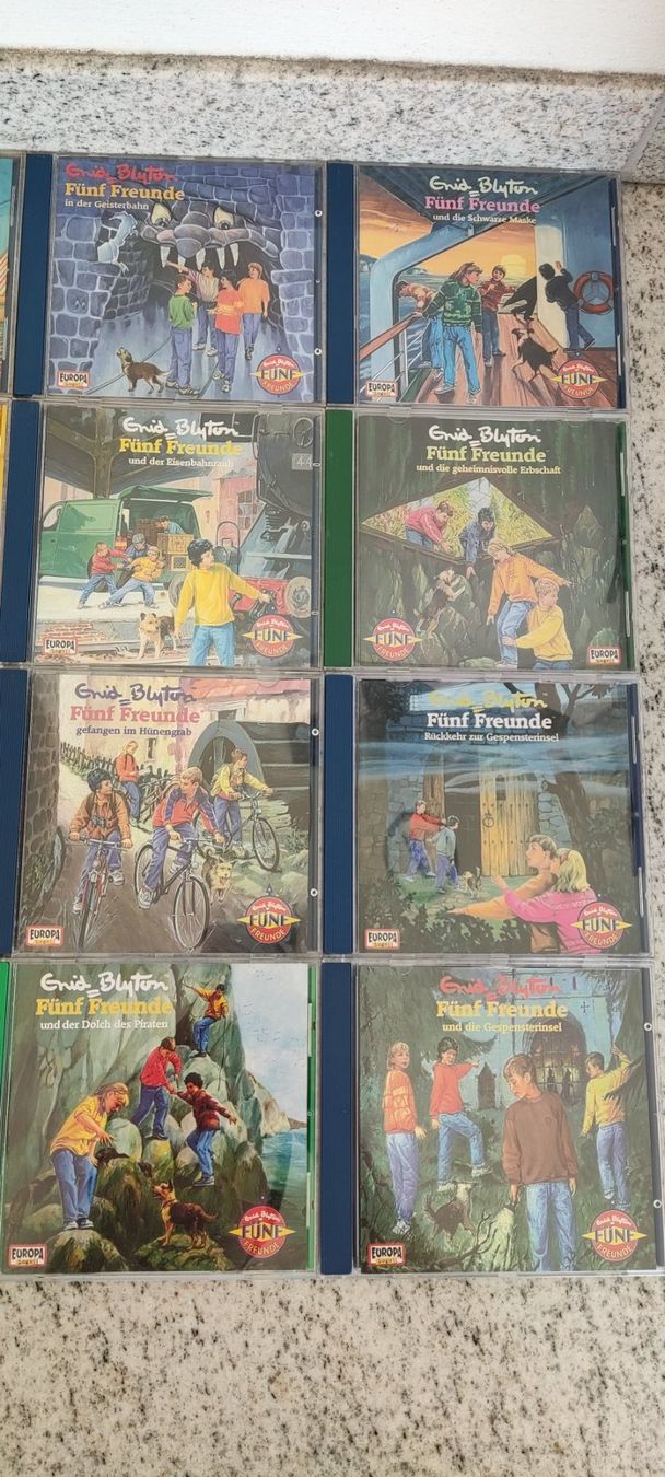Hörbücher: Fünf Freunde CDs - 16 Stück – Gebraucht aus Schongau von Retro_Shop 1