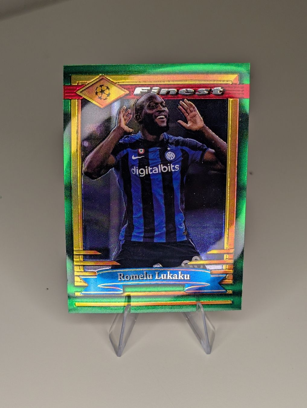 Topps Carte collezionabili: Romelu Lukaku Inter Mailand Topps Finest – Nuovo (secondo la descrizione) da Hunzenschwil venduto da BRPCards