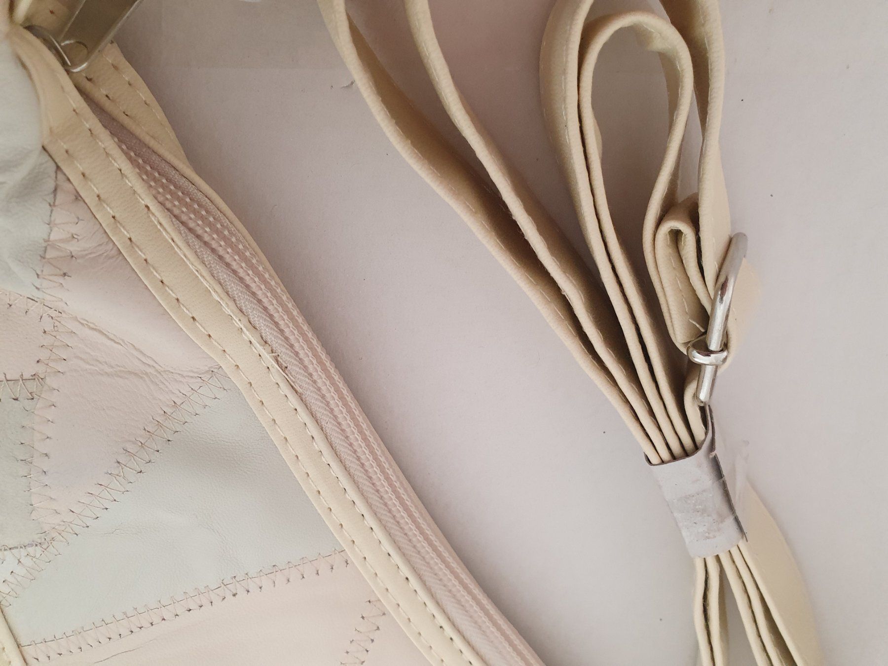 Borse da donna: Umhängetasche  Patchwork-Ledertasche "Elfriede NEU – Nuovo e nell'imballaggio originale da Klingnau venduto da Fee1960 1