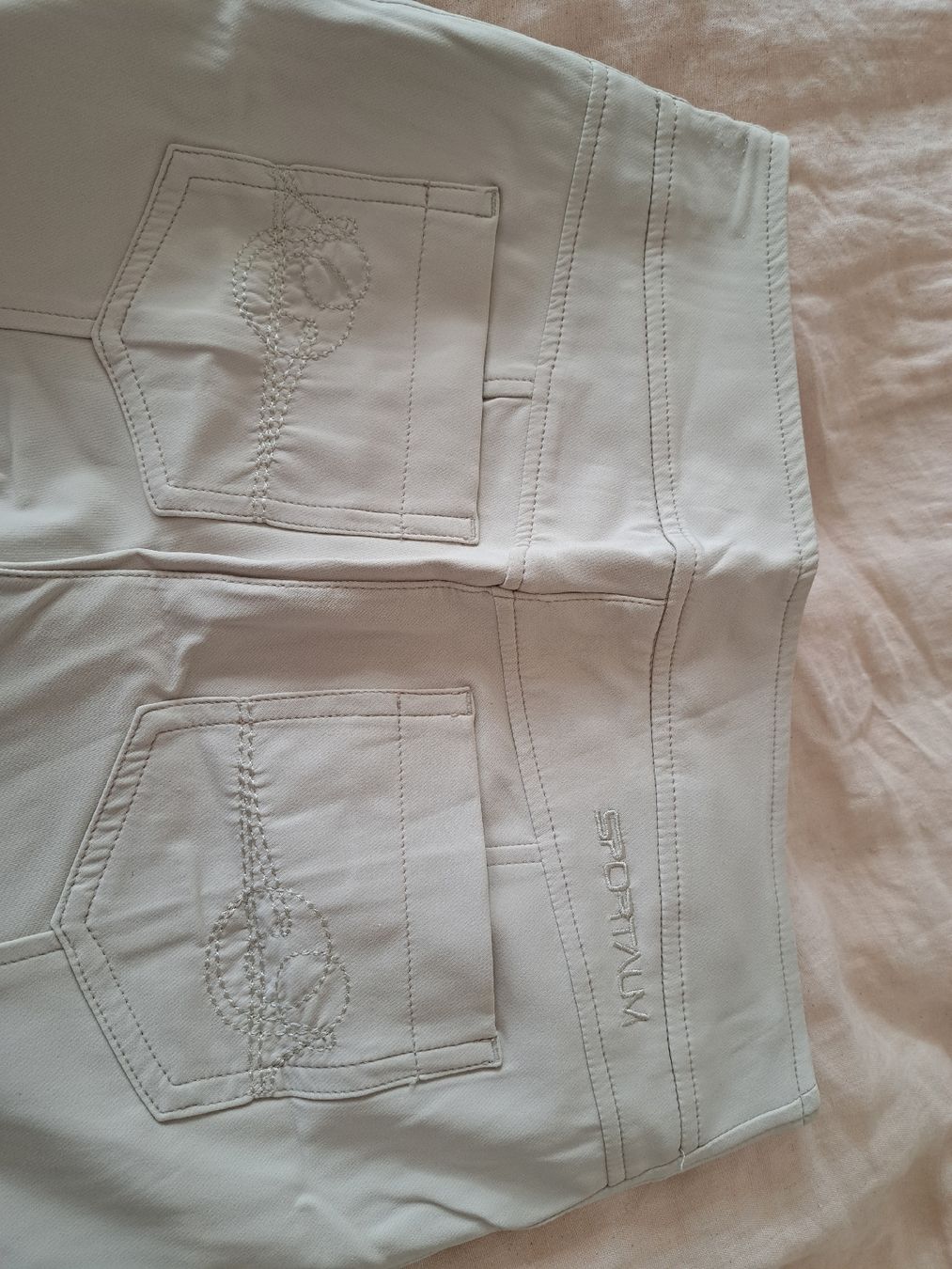 Sportalm Pantaloni: Sportalm Hose, Gr. 36, Beige – Usato da Bern venduto da M.J.R. 3