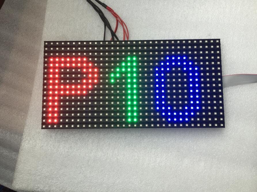Componenti elettronici: LED Display Module P10, 320x160 mm , RGB – Nuovo (secondo la descrizione) da Zurich venduto da led_matrix 1