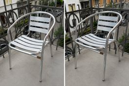 Gartenstühle Aluminium