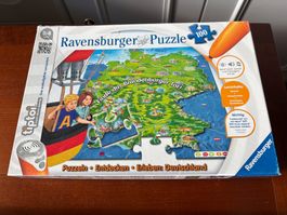 Tiptoi Spiel Deutschland Puzzle Ravensburger 008315