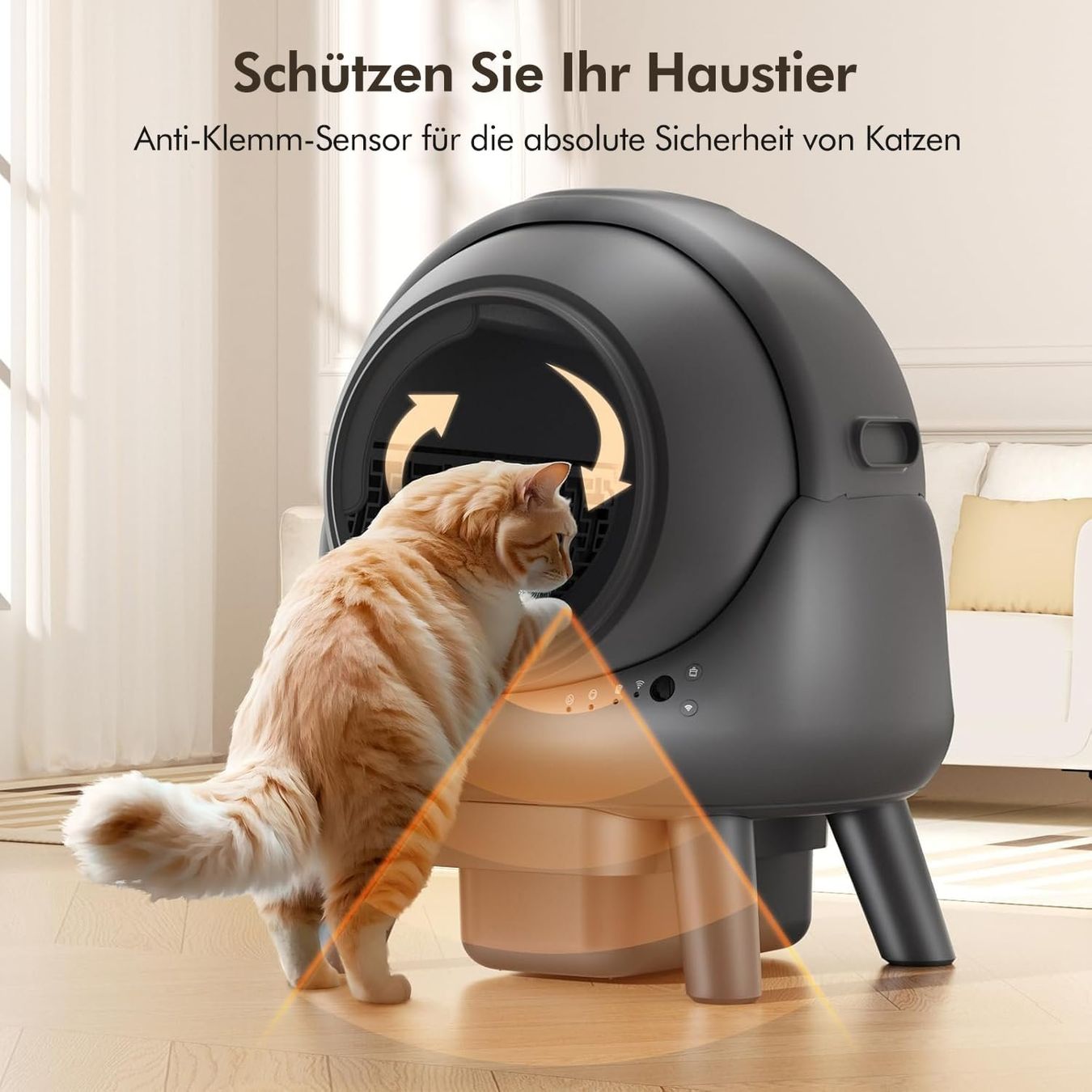 WC: NEU - Selbstreinigende Katzentoilette – Usato da Grabs venduto da applegrabs 3