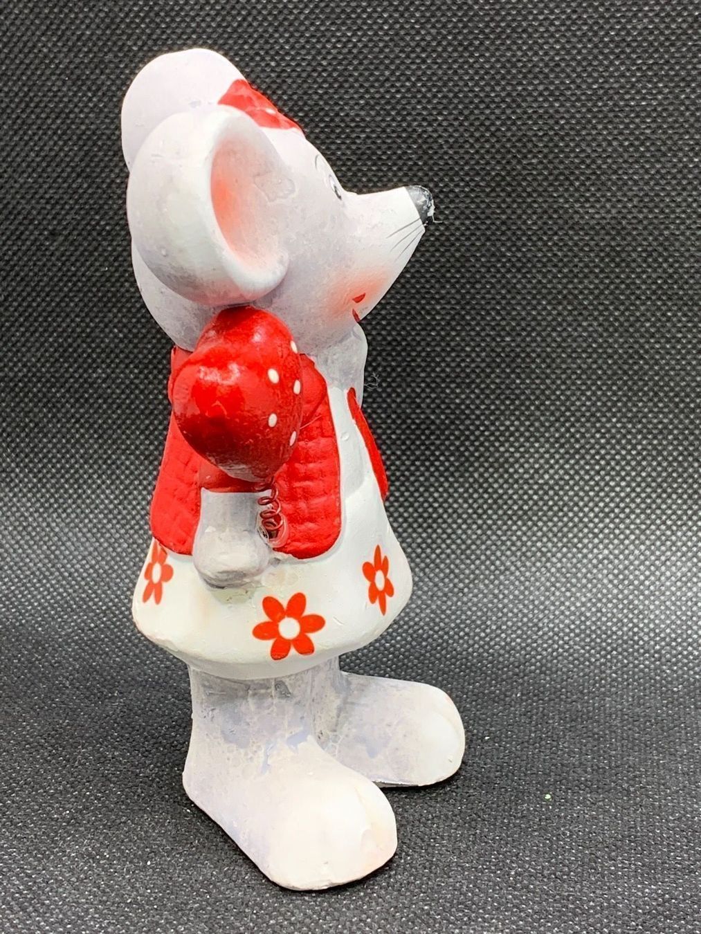 Statuette: Maus Figur mit Herz – Usato da Eschlikon TG venduto da 1.- 3