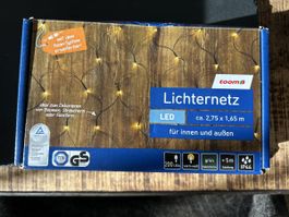 LED Lichterkette Lichternetz, 200 LED, warmweiss, OVP / NEU