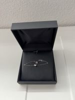 Armband 925 Silber Herz mit Glitzerstein