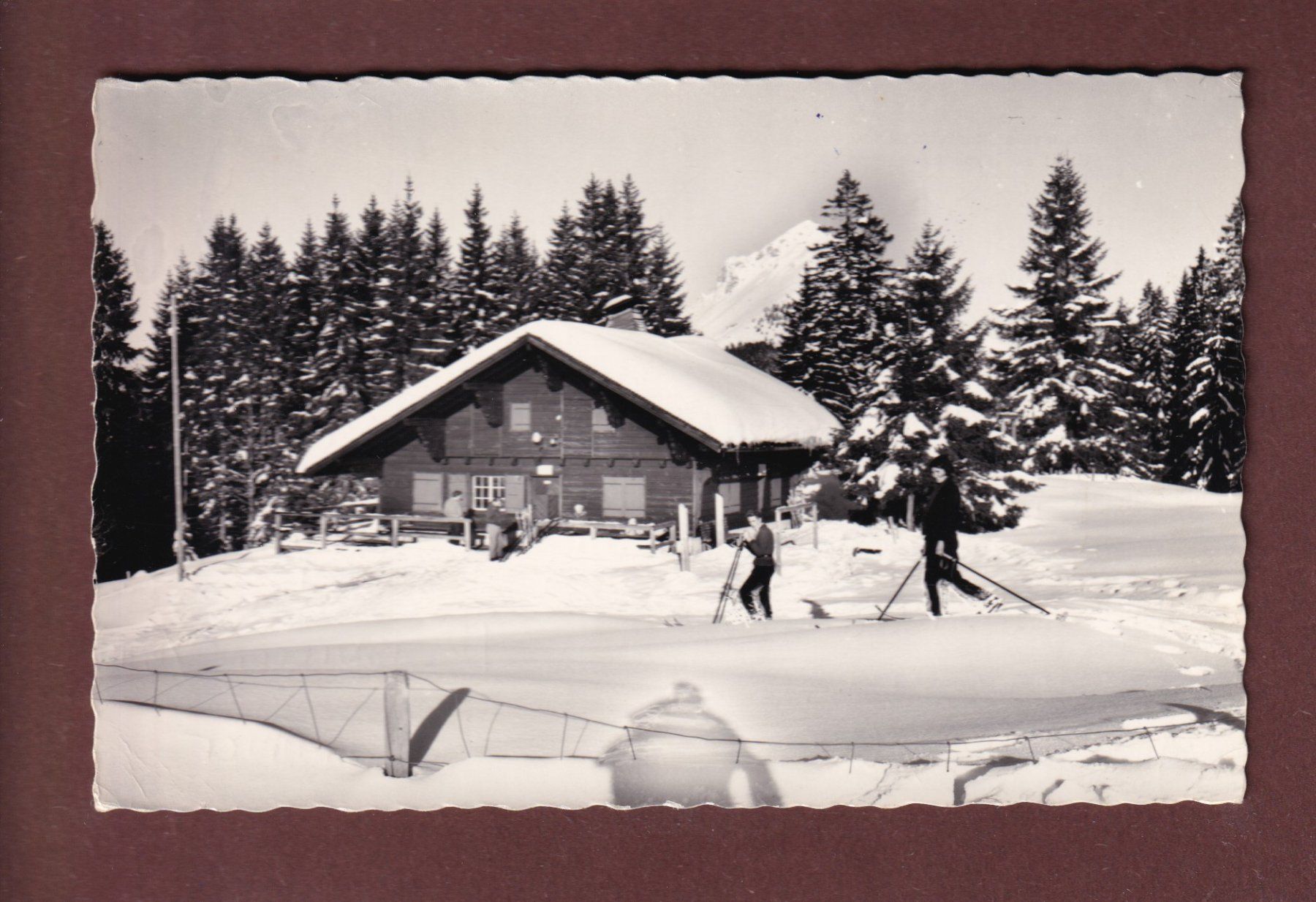 Ansichtskarten: LA BORBUINTZE sur Châtel St. Denis – Gebraucht aus Pully von nicecards-shop