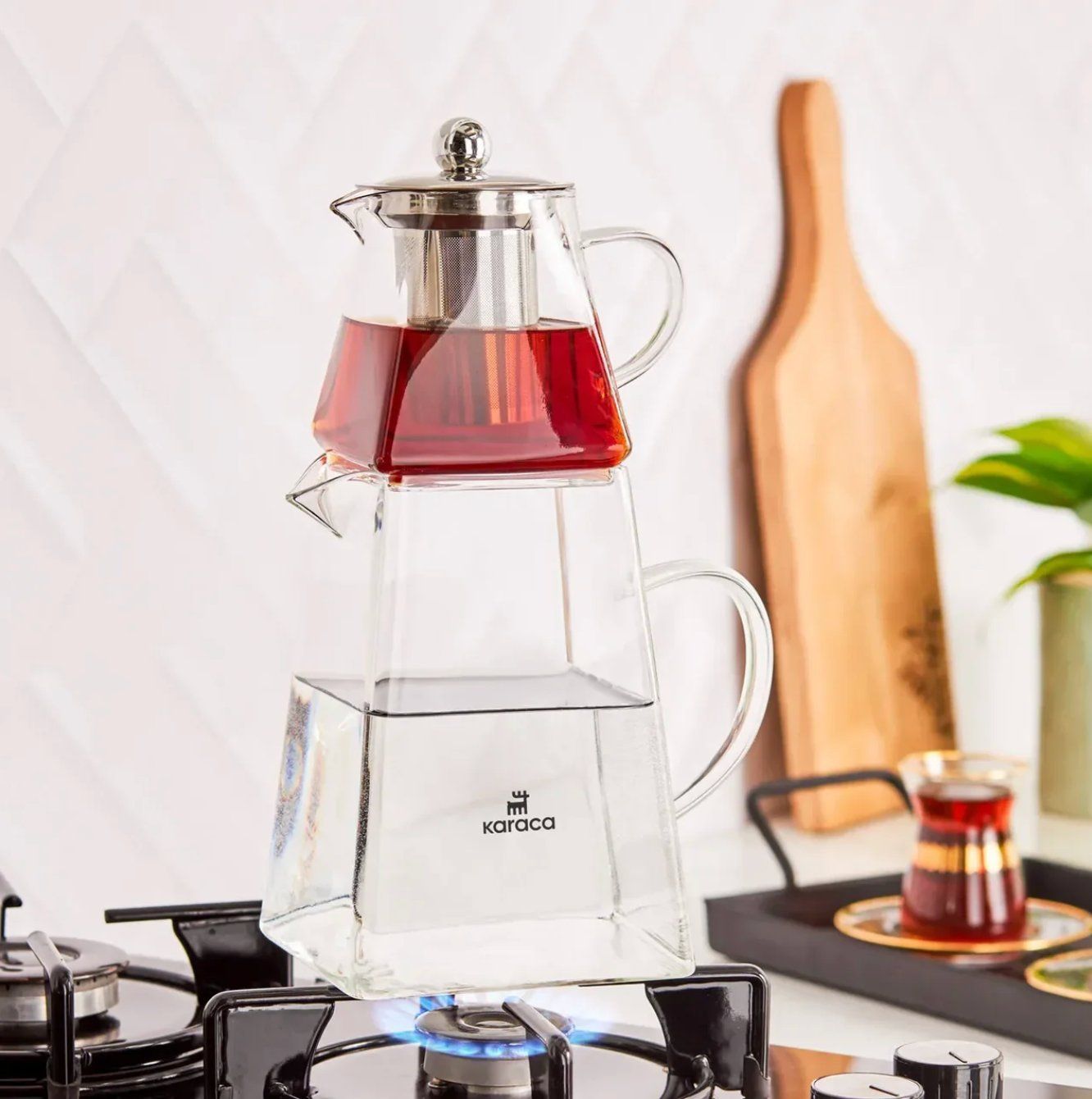 Teiere: Giza Teekanne aus Glas – Nuovo e nell'imballaggio originale da Reinach AG venduto da evimshop 2