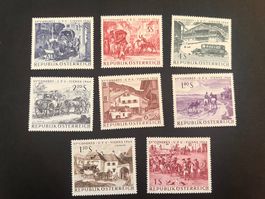 Österreich 1964 Mi 1156-1163 (complete edition) **  (2403)