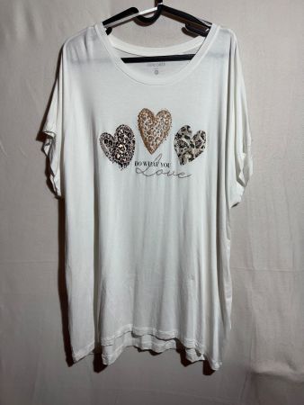 Langes fliessendes Shirt von Chicoree Gr. XL