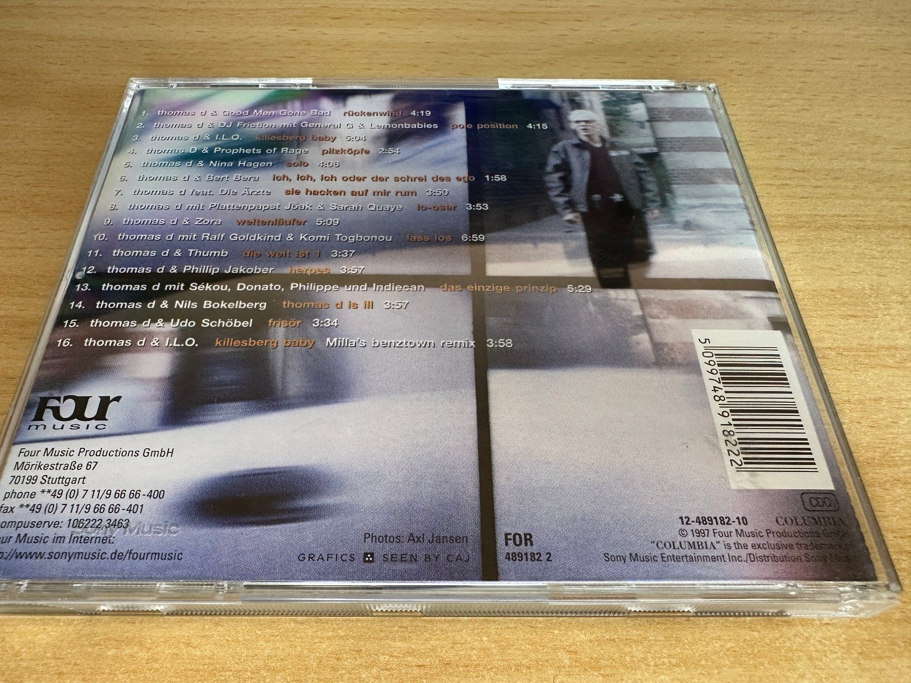 CD: Thomas D – Solo – Usato da Rikon im Tösstal venduto da Alpenmutz 1