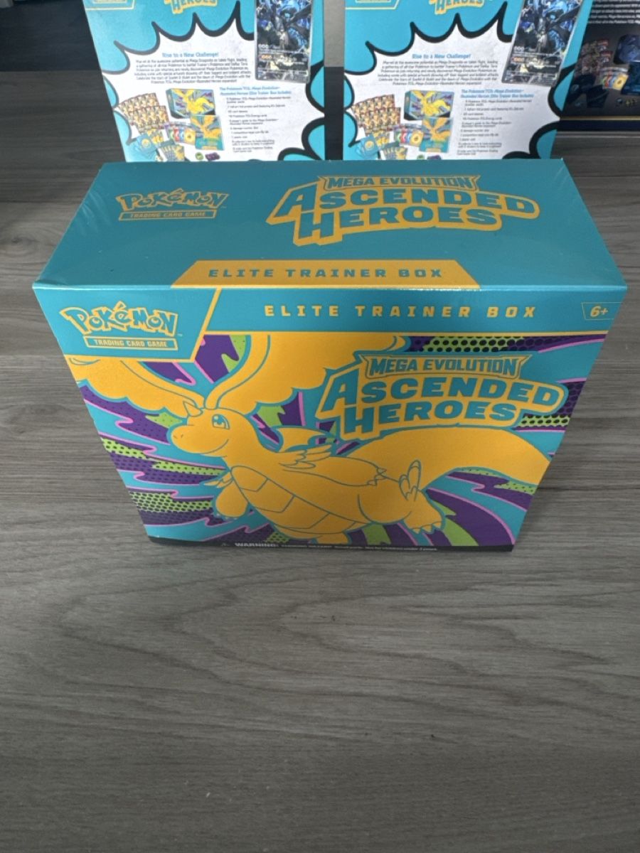 Pokémon Carte collezionabili: ASCENDED HEROES ETB ENG – Nuovo e nell'imballaggio originale da Riazzino venduto da bar_f9fn