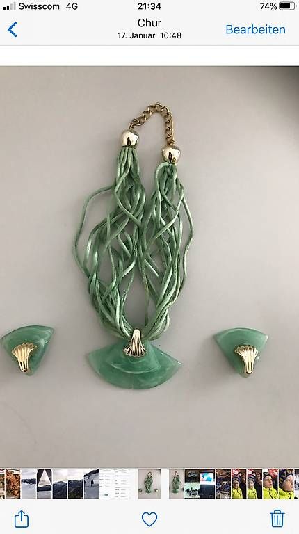 Altri gioielli: Modeschmuck (Kette uns Ohrclips) – Usato da Chur venduto da bb__5j2t 1