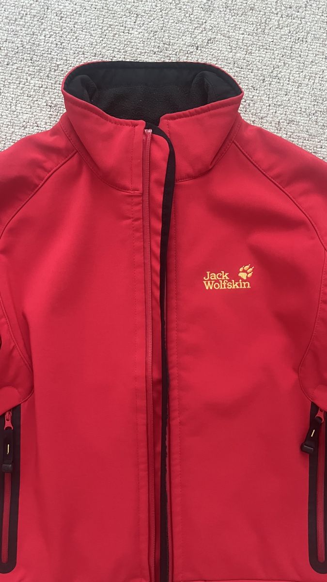 Jack Wolfskin Giacche: Jack Wolfskin Softshell Jacke, Damen Grösse M, Rot! – Usato da Zollikerberg venduto da Chita440 4