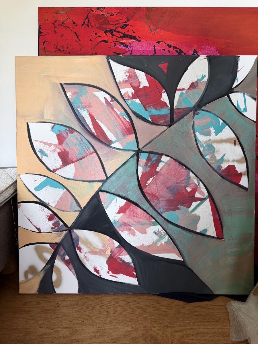 Tableaux: Leaf - oil on canvas – Neuf (Voir description) à Uitikon Waldegg par EmStep