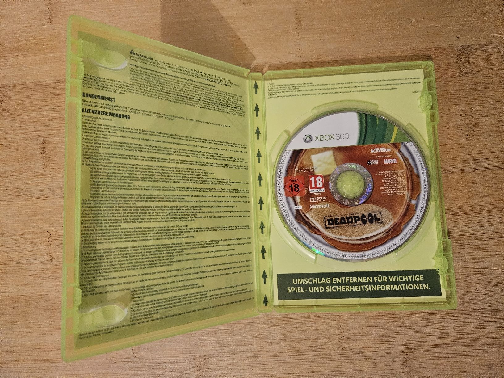 Microsoft Jeux: Deadpool Xbox 360 Spiel gebraucht – D'occasion à Hochdorf par Kragplattenanschluss 2