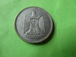 Aegypten 1960, 10 Piastres   Silber 6.99 g