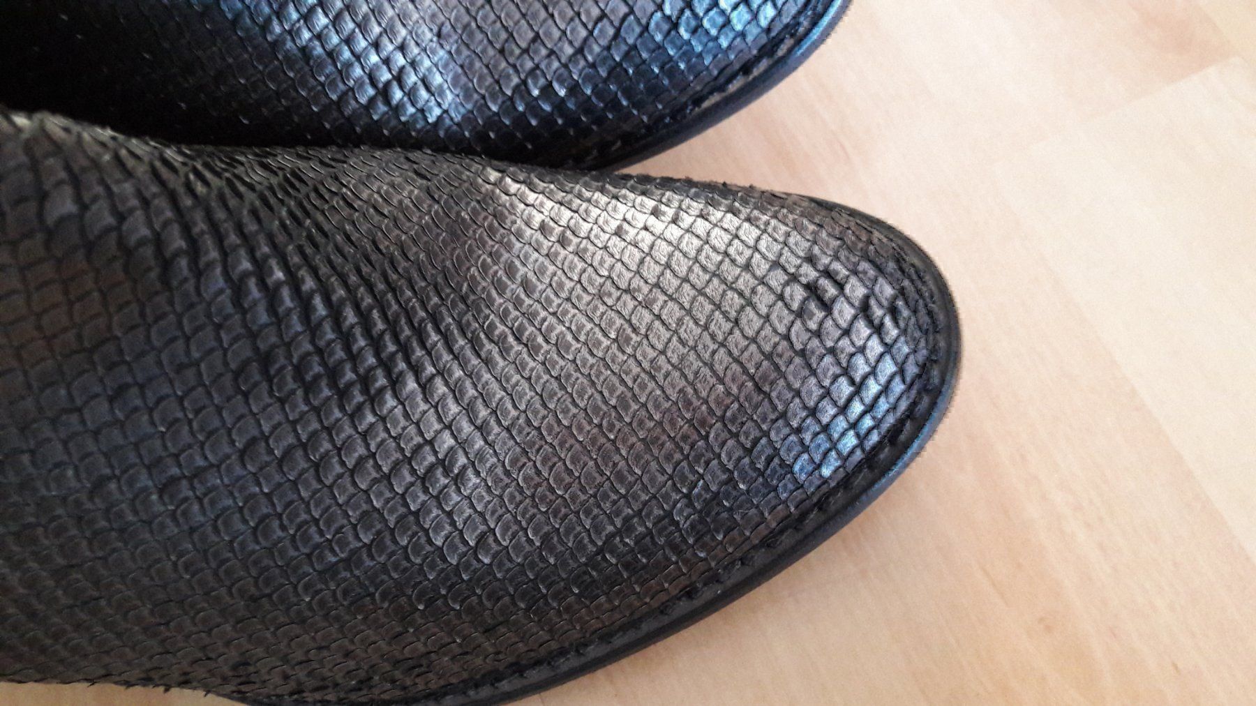 Scarpe da donna: Coole Ankle Leder Boots, Marke History – Nuovo (secondo la descrizione) da langenthal venduto da rundholz7 1