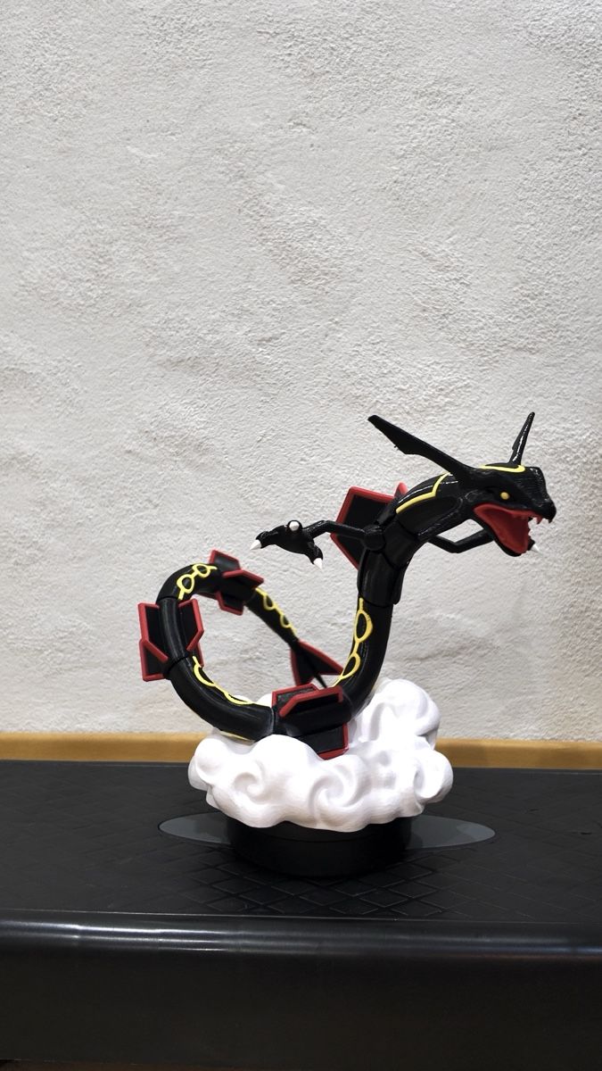 Pokémon Statuette: Rayquaza Shiny Swiss Handmade – Nuovo e nell'imballaggio originale da Altendorf venduto da TISPA.SHOP 3