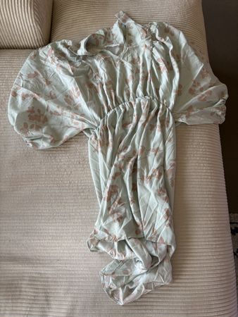 Robe légère d'été imprimée "Ces Femme" - Taille M
