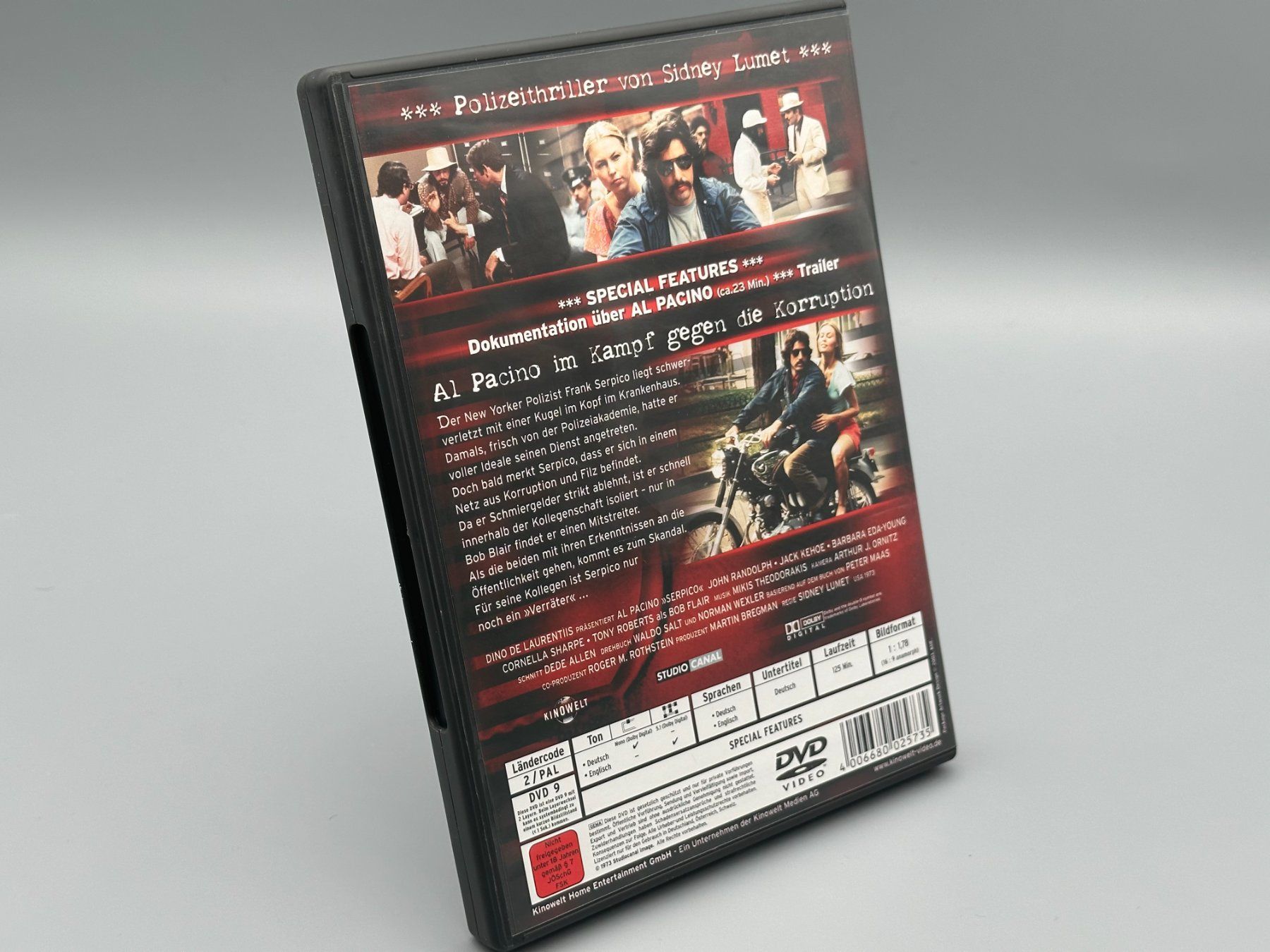 Alle DVDs: Serpico | DVD mit Al Pacino – Neu und originalverpackt aus Schlieren von selected_goods 1