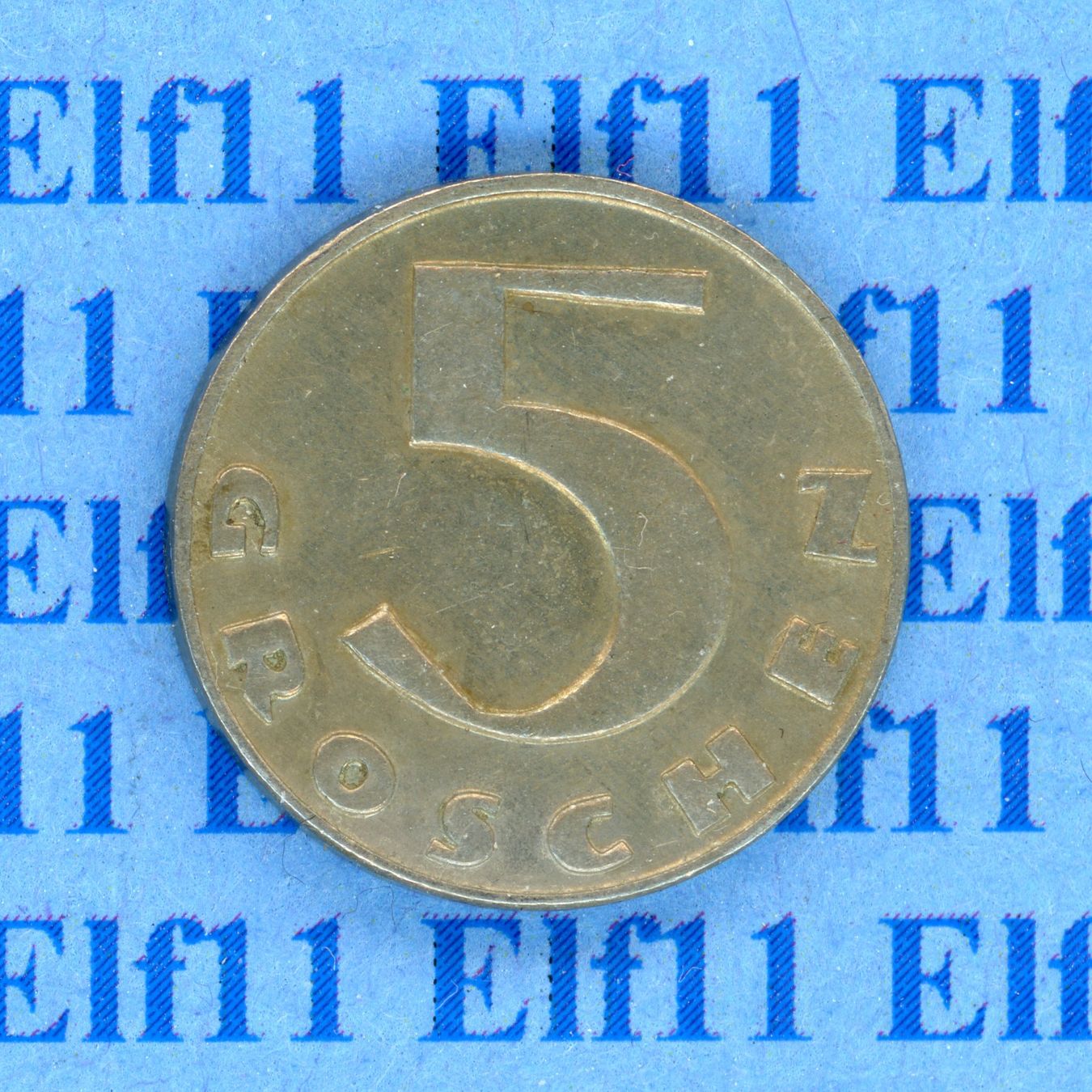 Tutti le monete: ATS___0.05 1932 ss-vz 5 Groschen – Usato da Widnau venduto da Elf11 1
