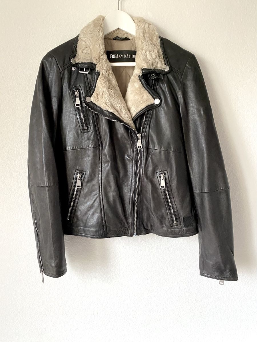Giacche: Lederjacke Echtleder, neu Gr. M – Nuovo (secondo la descrizione) da Zürich venduto da bazinga3000