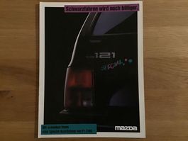 Mazda 121 Spezial Faltprospekt