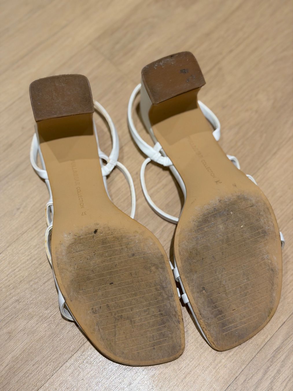 Pull&Bear Scarpe da donna: Pull&Bear Schuhe, weiss (Gr. 37) – Usato da Dübendorf venduto da kmag-20 3