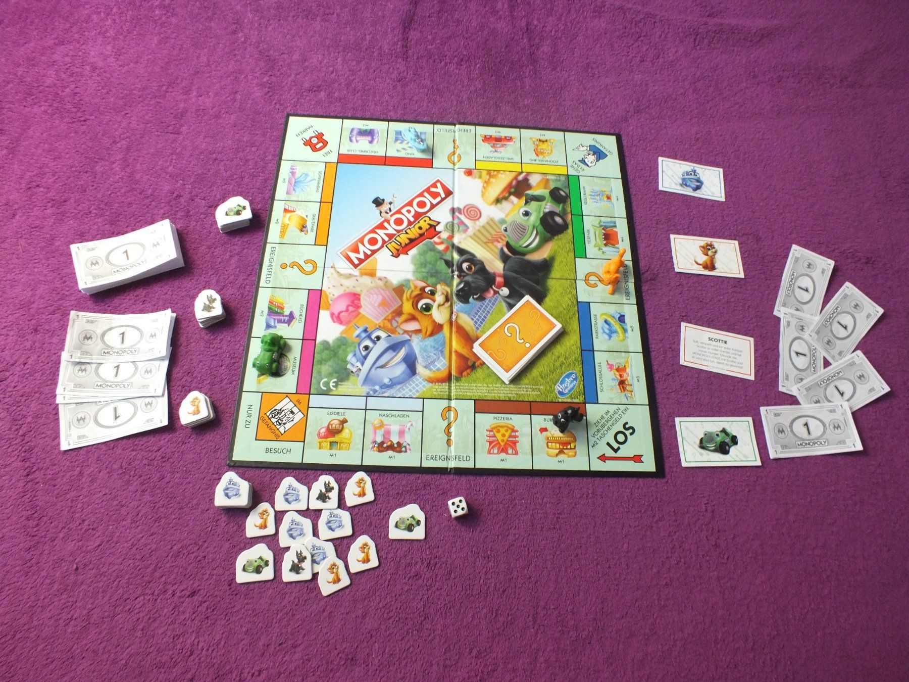 Hasbro Giochi: Monopoly Junior Englisch – Usato da Müllheim Dorf venduto da Seeeule01 6