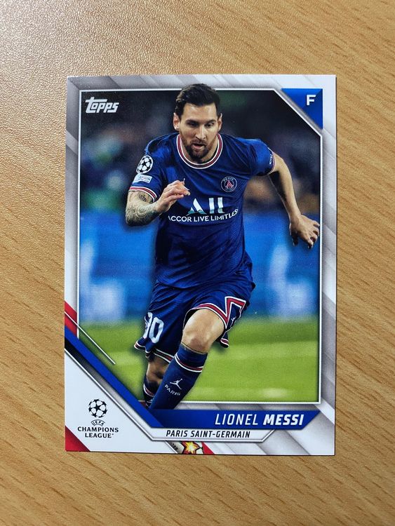 Topps Champions League Lionel Messi | Kaufen auf Ricardo