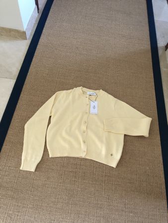 Strickjacke von Stradivarius.Gelb Grösse S neu mit Etikett