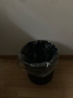 Schicker Abfalleimer, schwarz, neuwertig!