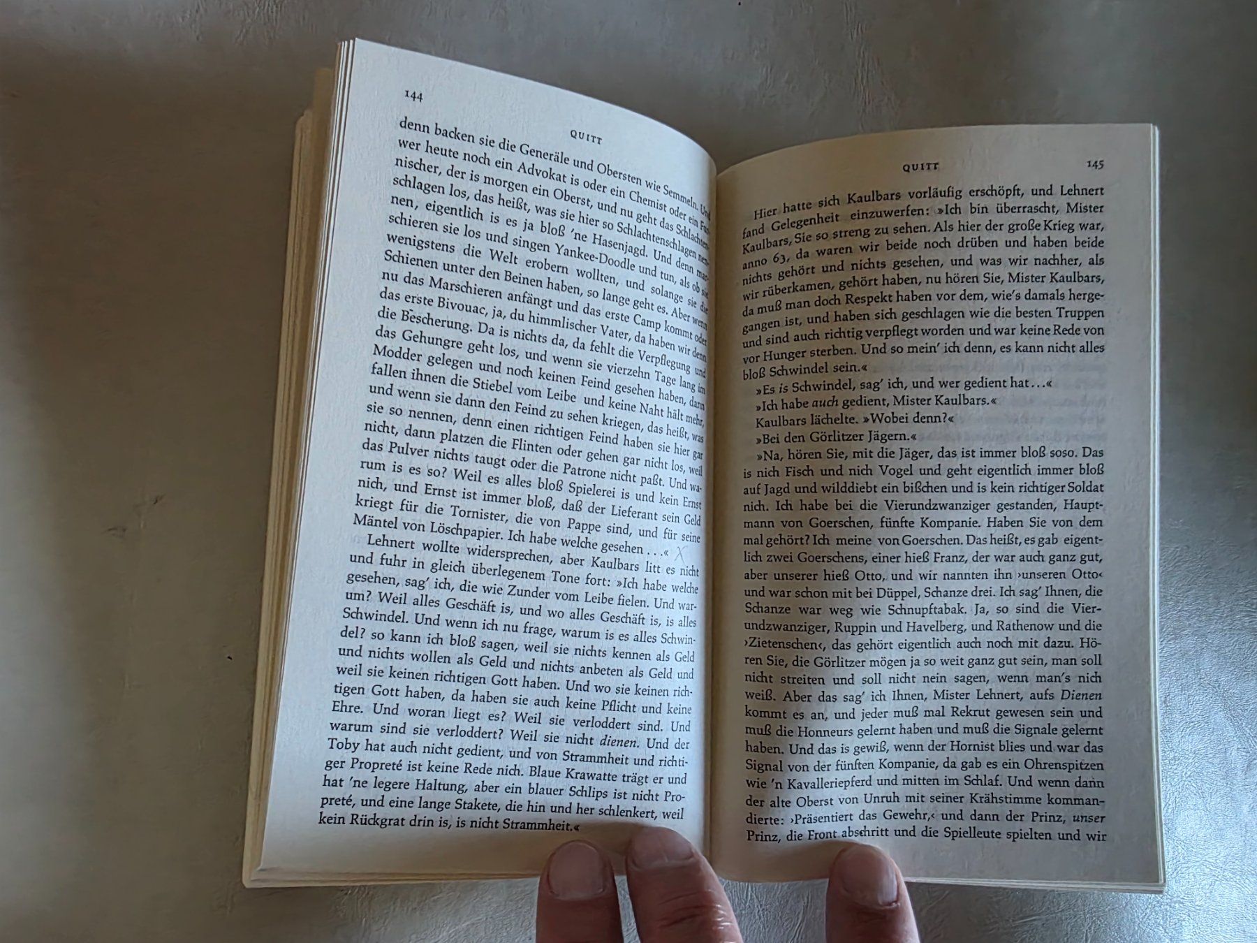 Bücher: Theodor Fontane - Quitt - dtv Klassiker - 1996 – Gebraucht aus Walterswil BE von Lonitti 5
