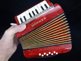 Petit accordéon Hohner Mignon I - Révisé avec housse. Réf.02