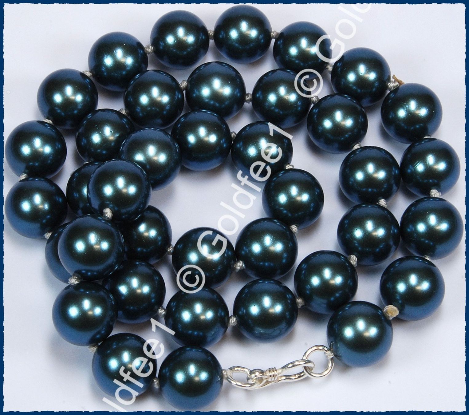Catenine: South Sea Muschelkernperlen ca. 12mm 925 Silber – Nuovo e nell'imballaggio originale da Oberglatt ZH venduto da Goldfee1 2