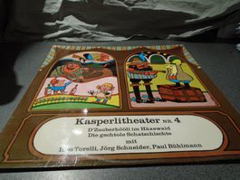 Schallplatte Kasperlitheater Nr. 4, D'Zauberhööli im Häxe