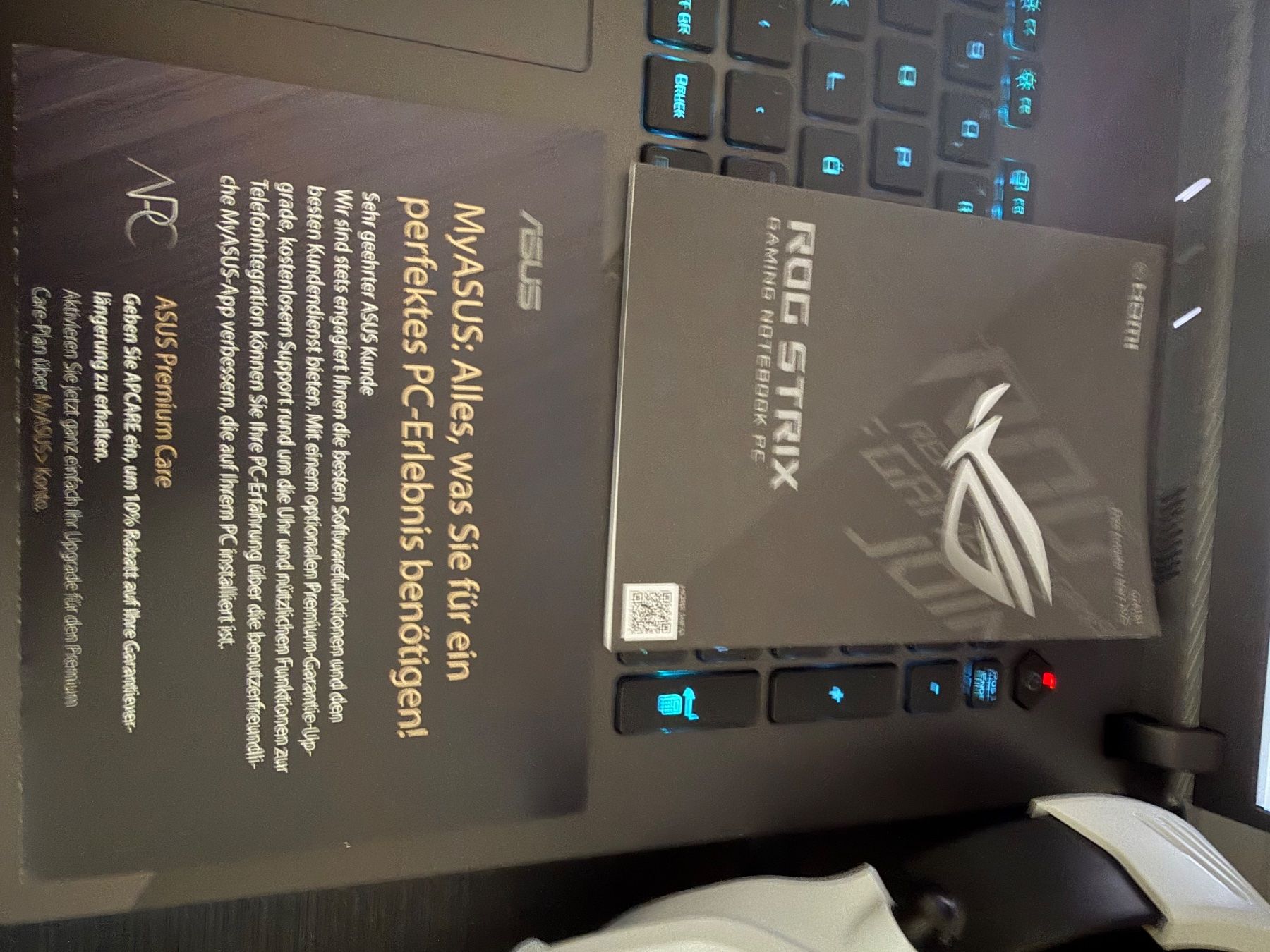Asus Notebook: ASUS ROG Strix Gaming Notebook g18 fast wie neu – Usato da Reiden venduto da rob_7dkf