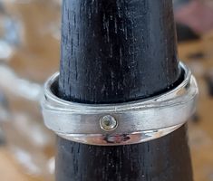 RING KLASSISCH IN 925 SILBER RHODINIERT