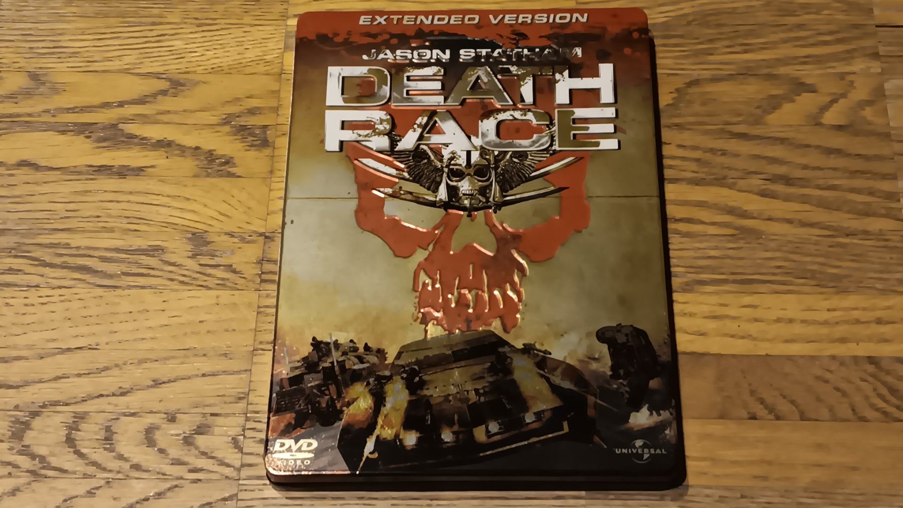 Tous les DVDs: Death Race, Extended Version, Jason Statham, Steal Box – D'occasion à Dietikon par Rabia