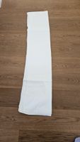 Vecchio lenzuolo bianco in cotone 260x180 cm