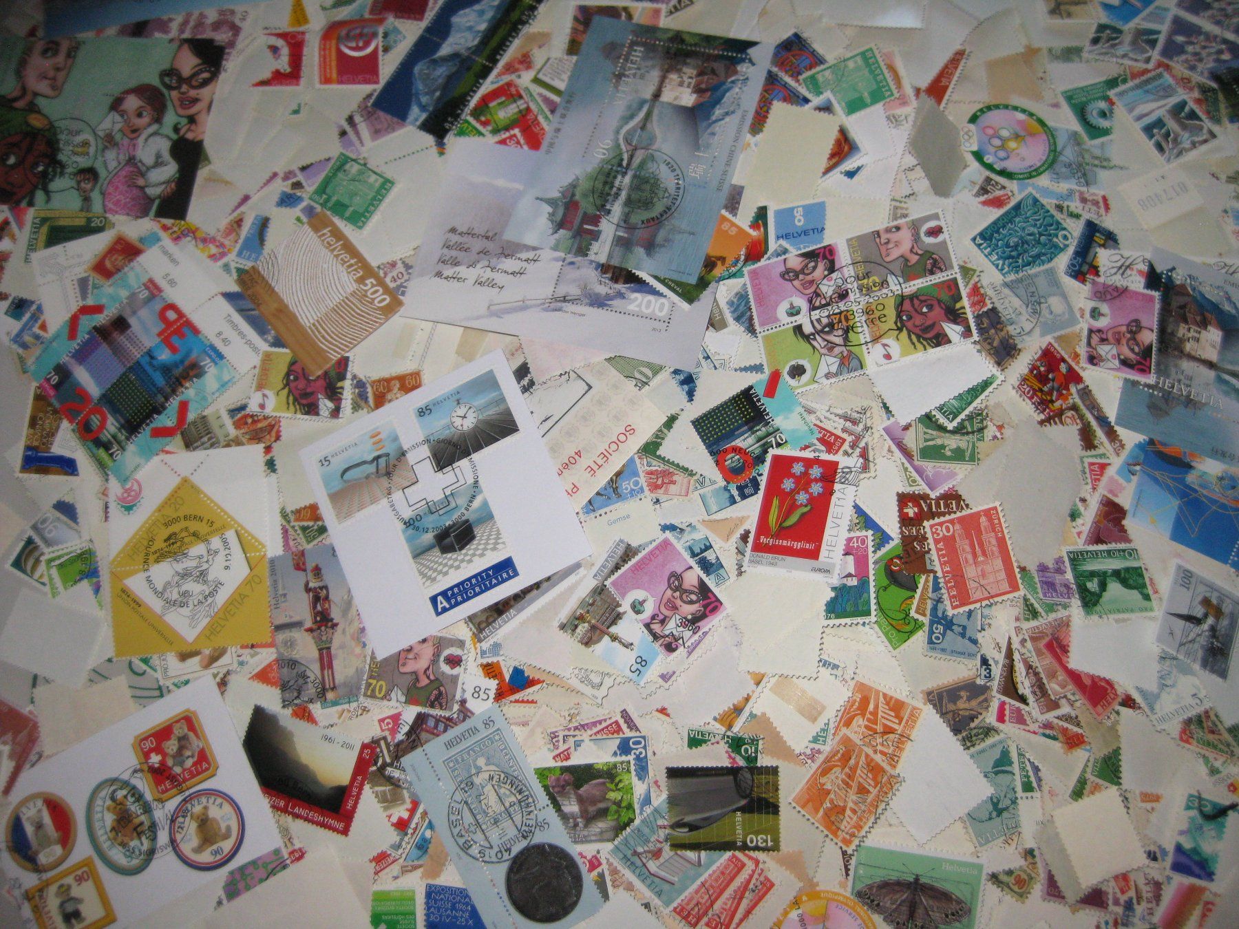Alle Briefmarken: Timbres Suisses lavés – Gebraucht aus L'Auberson von DanGinFAS 1
