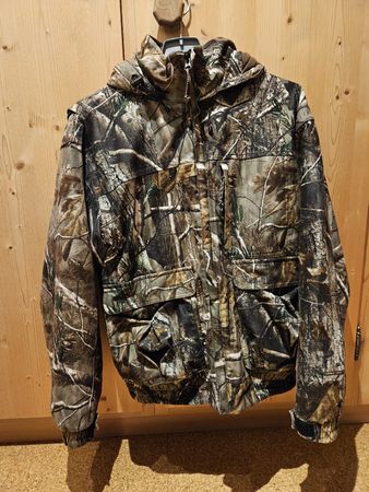 Warme Jagdjacke, Grösse M, camouflage