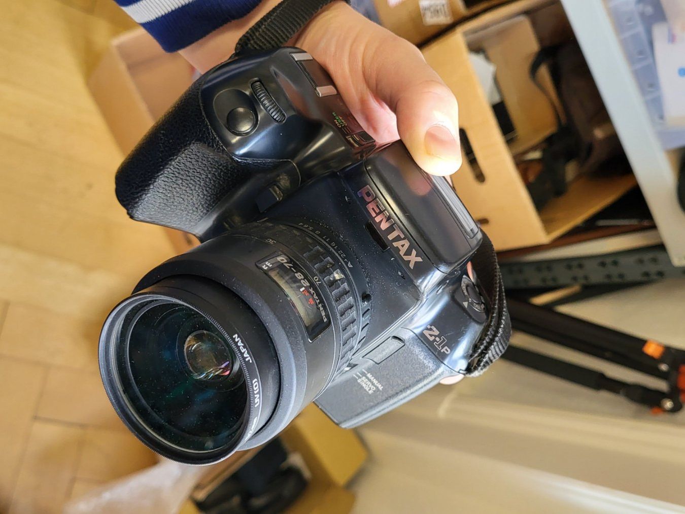 Pentax Fotocamera: Pentax Z-1p 35mm Kamera Set mit 2 Linsen – Usato da Bern venduto da FotoStrobo.ch_Outlet 1