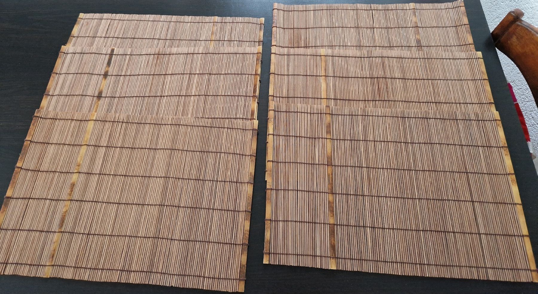 Pfister Set di tavolo e panche: Tischset / Platzset 6 Stück aus Bambus – Nuovo (secondo la descrizione) da Küsnacht ZH venduto da 2011_ 4