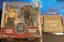 NECA Aliens Burke & Xenomorph Neu in OVP