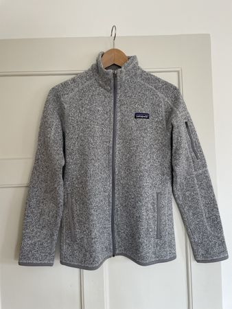 Patagonia graue Fleece Jacke, Gr. S